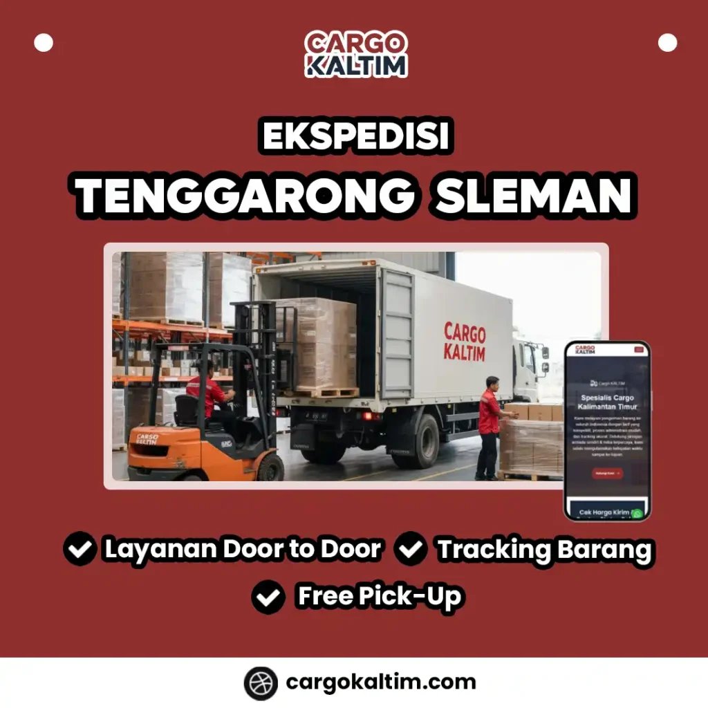 Ekspedisi Tenggarong Sleman Tarif Baru 2026